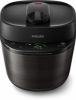  Зображення Мультиварка-скороварка PHILIPS All-in-One Cooker, 1000Вт, чаша-5л, кнопкове керування, пластик, чорний 