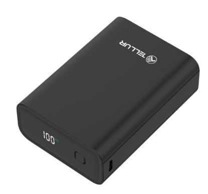  Зображення Універсальна мобільна батарея Tellur PD702 Compact Pro 20000mAh Black (TLL158371) 