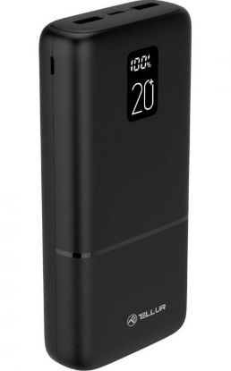  Зображення Універсальна мобільна батарея Tellur PD202 Boost Pro 20000mAh Black (TLL158351) 