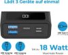  Зображення Універсальна мобільна батарея RealPower PB-20k PD Powerbank 20000mAh Black (PB-20k PD) 