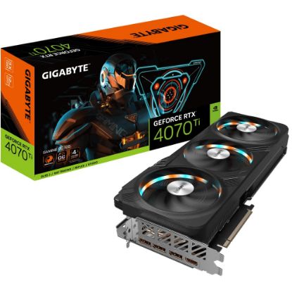  Зображення Відеокарта NVIDIA RTX4070TI 12GB GV-N407TGAMING OC-12GD 