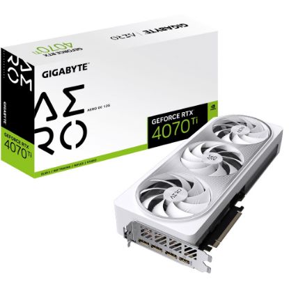  Зображення Відеокарта GeForce RTX 4070 Ti  12GB GDDR6X   GigaByte Aero OC 12G) 