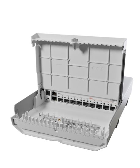  Зображення Комутатор MikroTik netFiber9 Cloud Router Switch CRS310-1G-5S-4S+OUT 