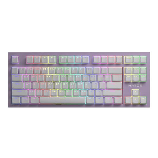  Зображення Клавіатура Hator Skyfall TKL PRO Wireless Lilac (HTK-669) 