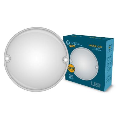  Зображення Світильник CRYSTAL KORAL- 24W 6500K ip54 (DNL-033) 
