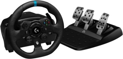  Зображення Кермо Logitech G923 Racing Wheel and Pedals for Xbox One and PC Black (941-000158) 