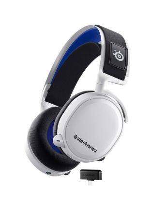  Зображення Гарнітура SteelSeries Arctis 7P + for PS5 White (61471) 