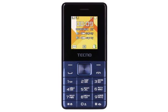  Зображення Мобільний телефон TECNO T301 1.77" 2SIM, 1150mAh, Deep Blue 