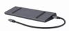  Зображення USB Type-C концентратор (Hub) Cablexpert 1 х RJ45, 1 x HDMI, VGA, 1 x USB Type C, 3 x USB 3.1 