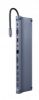 Зображення USB Type-C концентратор (Hub) Cablexpert 3 x USB 2.0, 1 х RJ45, 1 x HDMI, VGA, 1 x USB Type C 