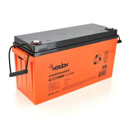  Зображення Акумуляторна батарея Merlion 12V 150AH (GL121500M8/14242) GEL 