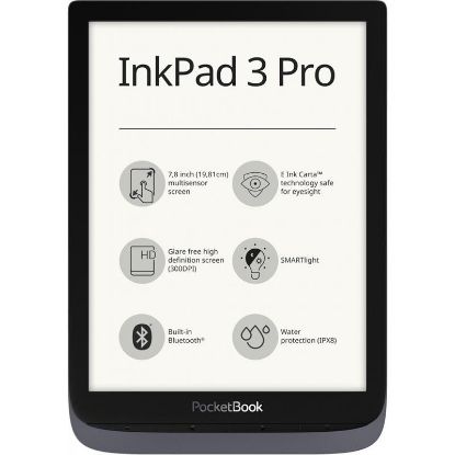  Зображення Електронна книга PocketBook InkPad3 Pro 740 Metallic Grey (PB740-2-J-WW) 