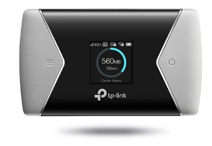  Зображення 4G-Маршрутизатор TP-LINK M7650 N600 4G LTE 1xSim card Slot 1xMicroSD card bat. 3000 mAh color display 