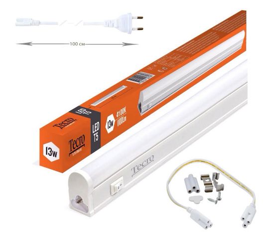 Зображення Світильник LED Tecro TL-T5-13W-4.1K 13W 4100K 