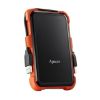  Зображення Зовнішній жорсткий диск USB 3.0   1TB 2.5"  Apacer AC630, 5400rpm 8MB, Black/Orange, Захищений від ударів, захист IP55  (AP1TBAC630T-1)) 