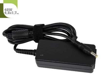  Зображення Блок живлення 1StCharger для ноутбука Asus 40W 19V 2.1A 4.8x1.7 + кабель живлення Retail BOX 