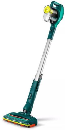  Зображення Пилосос Philips безпровідний SpeedPro, конт пил -0,4л, автон. робота до 40хв, НЕРА, LED підсвітка, зелений 