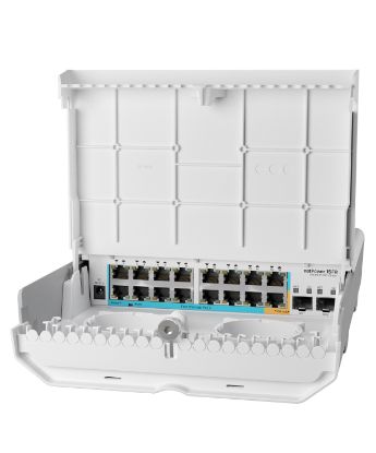  Зображення Комутатор MikroTik Cloud Router Switch netPower 15FR CRS318-1FI-15FR-2S-OUT 
