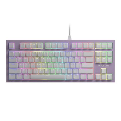 Зображення Клавіатура Hator Skyfall TKL PRO USB Lilac (HTK-658) 