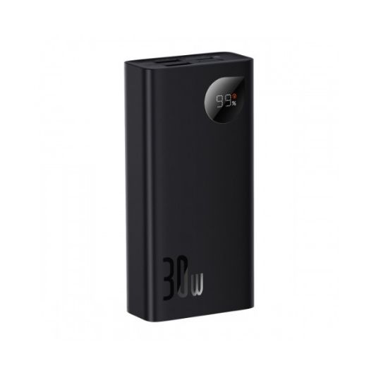  Зображення Універсальна мобільна батарея Baseus Adaman2 Digital Display 10000mAh Fast Charge 30W Black (PPAD040 