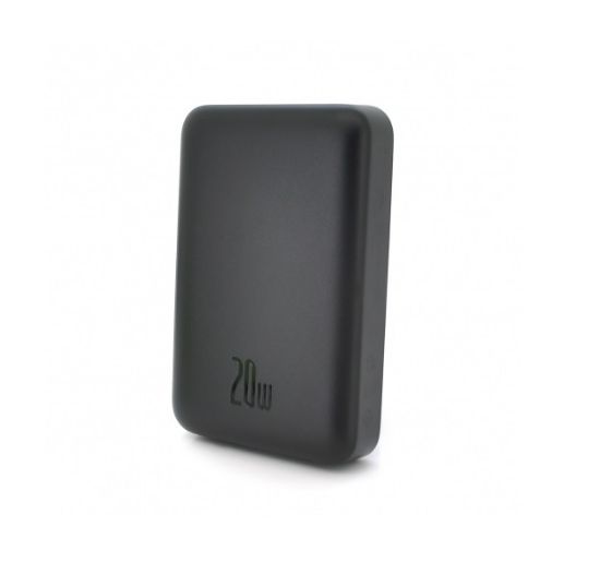  Зображення Універсальна мобільна батарея Baseus Magnetic Mini 10000mAh, Wireless, Fast Charge, 20W, Black (Magn 