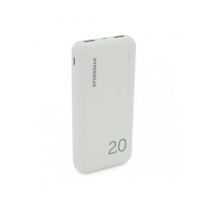  Зображення Універсальна мобільна батарея Hypergear 20000mAh Fast Charge White (Hypergear-15460/29509) 