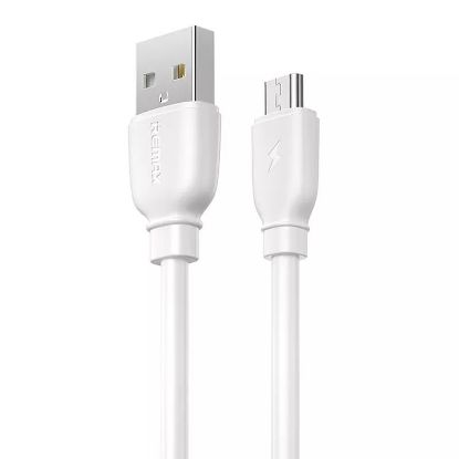  Зображення Кабель Remax Suji USB-microUSB, 1м White (RC-138m W) 