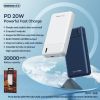  Зображення Універсальна мобільна батарея Remax RPP-288 Pure 20000mAh White (6954851241621) 