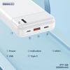  Зображення Універсальна мобільна батарея Remax RPP-288 Pure 20000mAh White (6954851241621) 