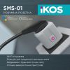  Зображення Розумна розетка Ikos SMS-01 White (0009-CSS) 