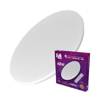  Зображення Світильник ELM SIRIUS- 48W(+пульт) 3000-6500K (26-0075) 