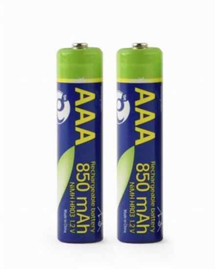  Зображення Акумулятор AAА 850mAh EnerGenie EG-BA-AAA8R-01, Ni-MH HR03/AAA 850мАч (2 шт.), блістер) 