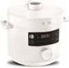  Зображення Мультиварка-скороварка Tefal Turbo Cuisine , 1000Вт, чаша-4,8л, механічне керування, пластик, білий 