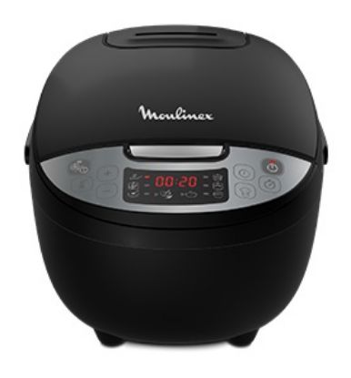  Зображення Мультиварка Moulinex Simply Cook, 750Вт, чаша-4л, кнопкове керування, пластик, чорний 