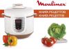  Зображення Мультиварка-скороварка Moulinex, 1000Вт, чаша-5л, кнопкове керування, пластик/метал, білий 