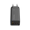  Зображення Зарядное устройство Colorway GaN3 Pro Power Delivery (USB-A + 2 USB TYPE-C) (65W) black 
