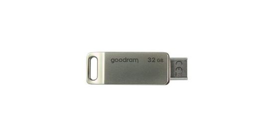  Зображення Флеш-накопичувач USB3.0 32GB OTG Type-C GOODRAM ODA3 Silver (ODA3-0320S0R11) 