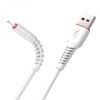  Зображення Кабель SkyDolphin S54T Soft USB - Type-C 1м, White (USB-000431) 