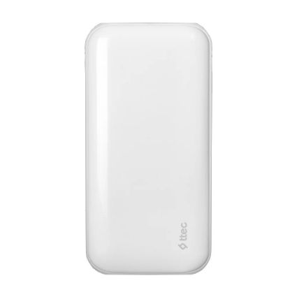  Зображення Універсальна мобільна батарея Ttec 30000mAh ReCharger Ultra White (2BB190B) 