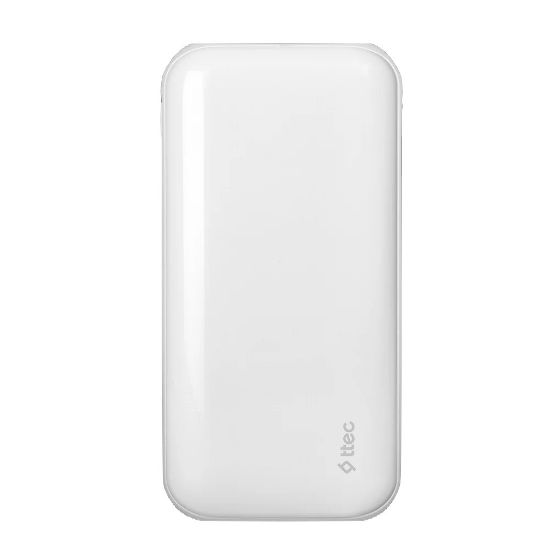  Зображення Універсальна мобільна батарея Ttec 30000mAh ReCharger Ultra White (2BB190B) 
