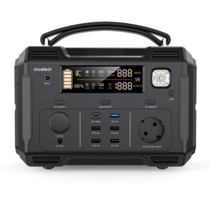  Зображення Зарядна станція Choetech 500W (39064) 