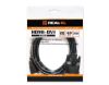  Зображення Кабель мультимедійний HDMI to DVI 1.8m REAL-EL (EL123500013) 