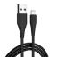  Зображення Кабель 1m USB 2.0 / Lightning Colorway (CW-CBUL024-BK (PVC) 2.4А Black 