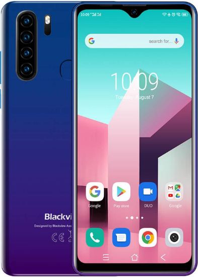  Зображення Смартфон Blackview A80 Plus 4/64GB Dual Sim Blue EU_ 