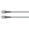  Зображення Кабель 1m Type-C/Type-C Colorway (PD Fast Charging) 3.0А (65W) 1м серый (CW-CBPDCC040-GR) 