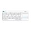  Зображення Клавіатура бездротова Logitech K400 Plus Touch Wireless UA White (920-007146)) 