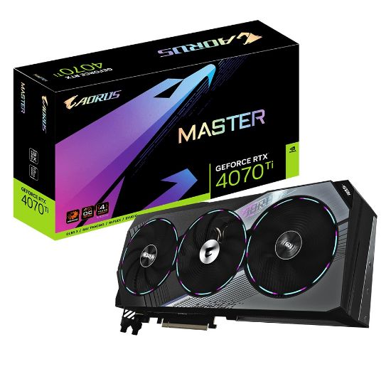  Зображення Відеокарта NVIDIA RTX4070TI 12GB GV-N407TAORUS M-12GD 