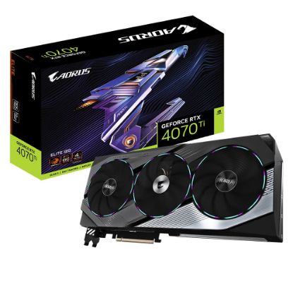  Зображення Відеокарта NVIDIA RTX4070TI 12GB GV-N407TAORUS E-12GD 