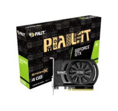  Зображення Відеокарта GF GTX 1650 4GB GDDR5 StormX Palit (NE51650006G1-1170F) 