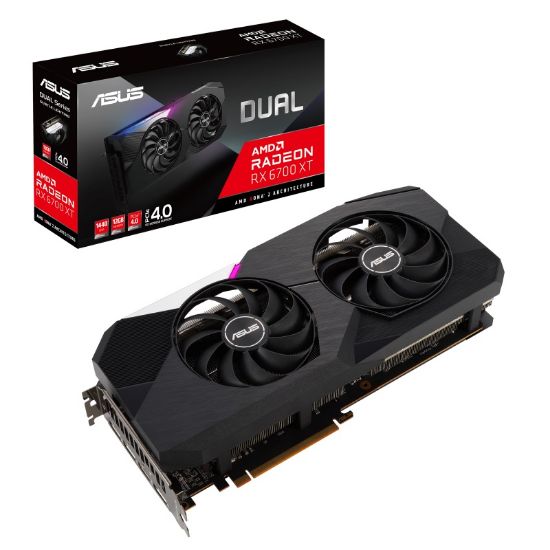  Зображення Відеокарта AMD Radeon RX 6700 XT 12GB GDDR6 Dual Asus (DUAL-RX6700XT-12G) 